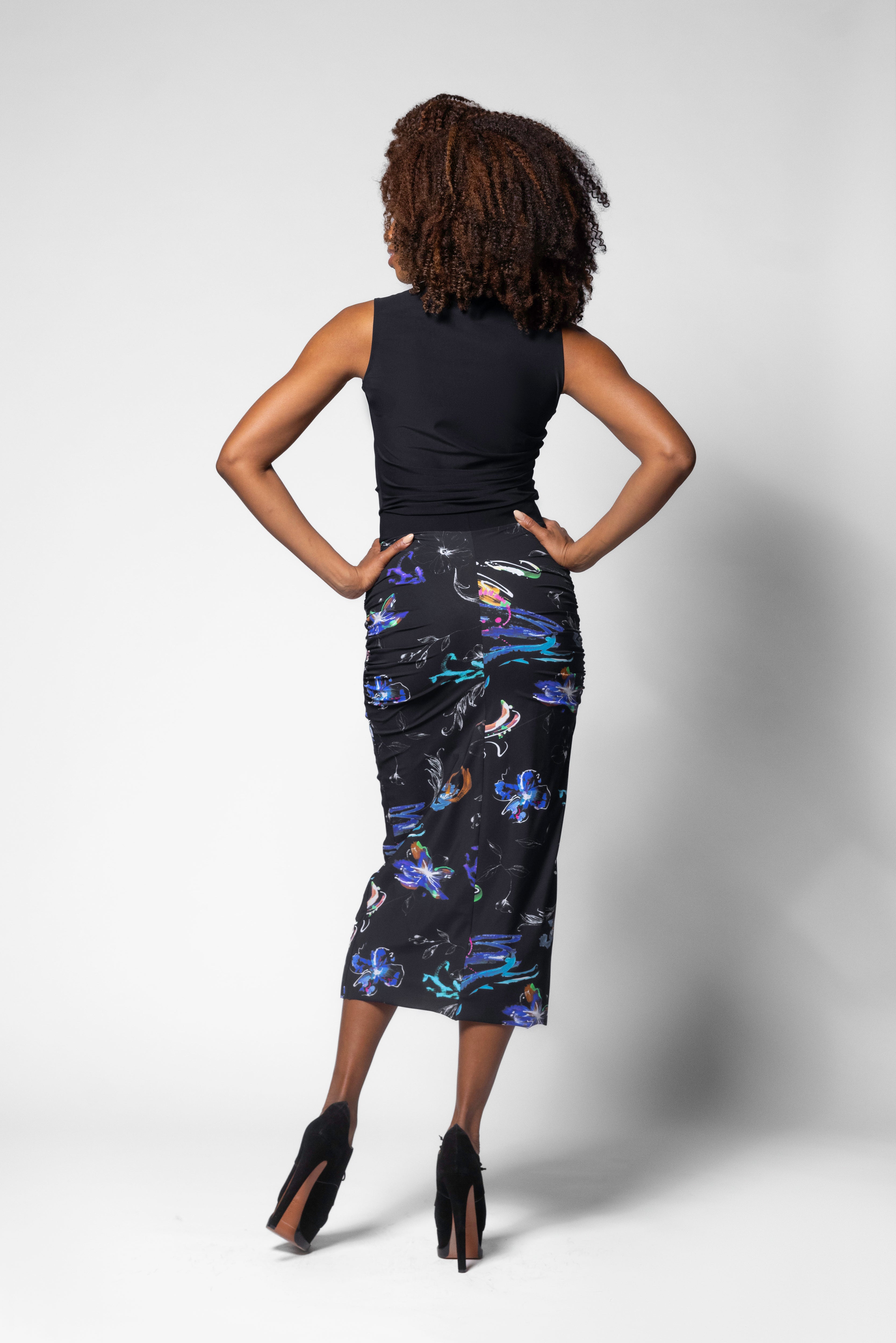 Eugenie Skirt - Gifu Print