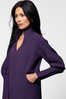 Akari Mini Tunic - Black Orchid