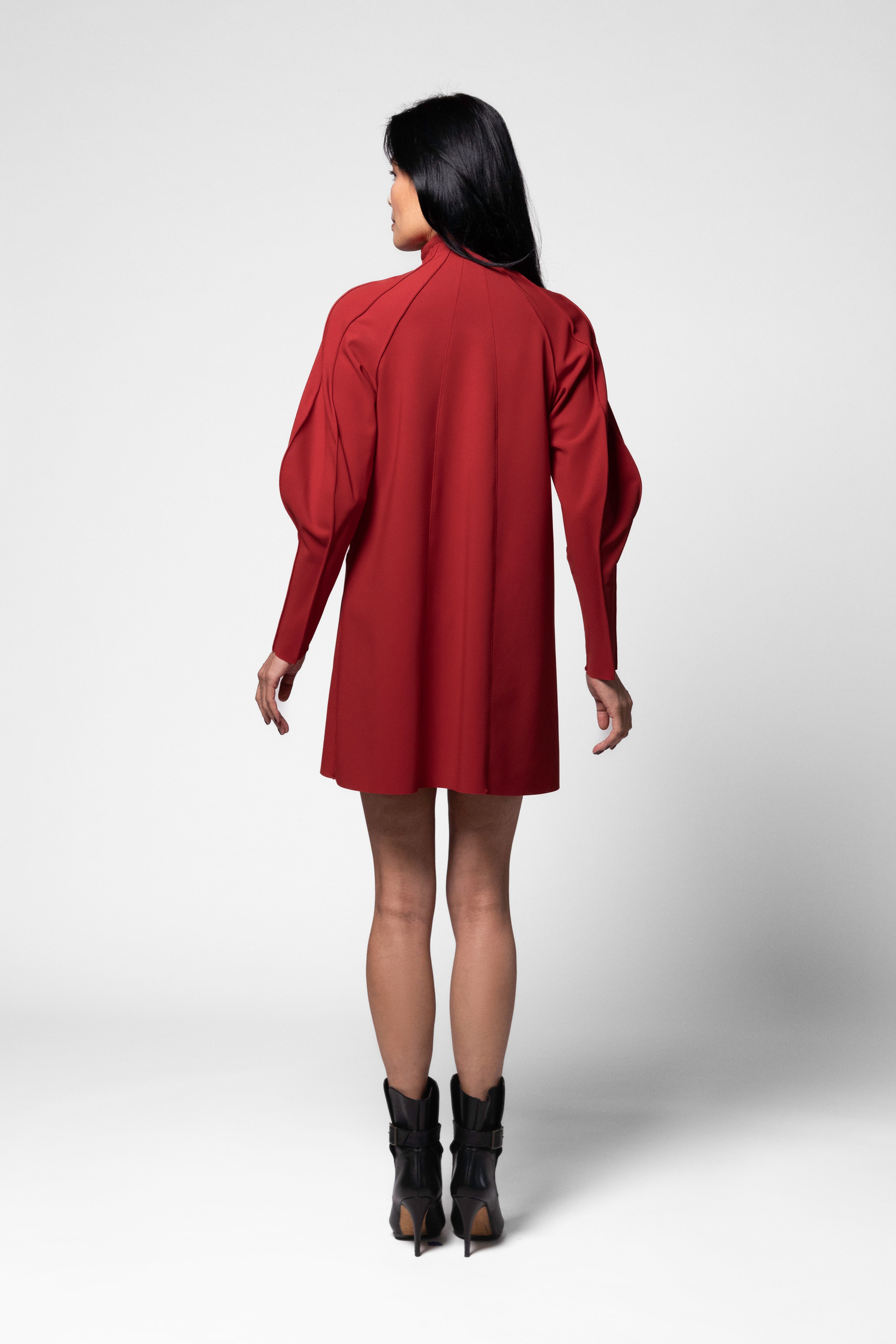 Akari Mini Tunic - Lava