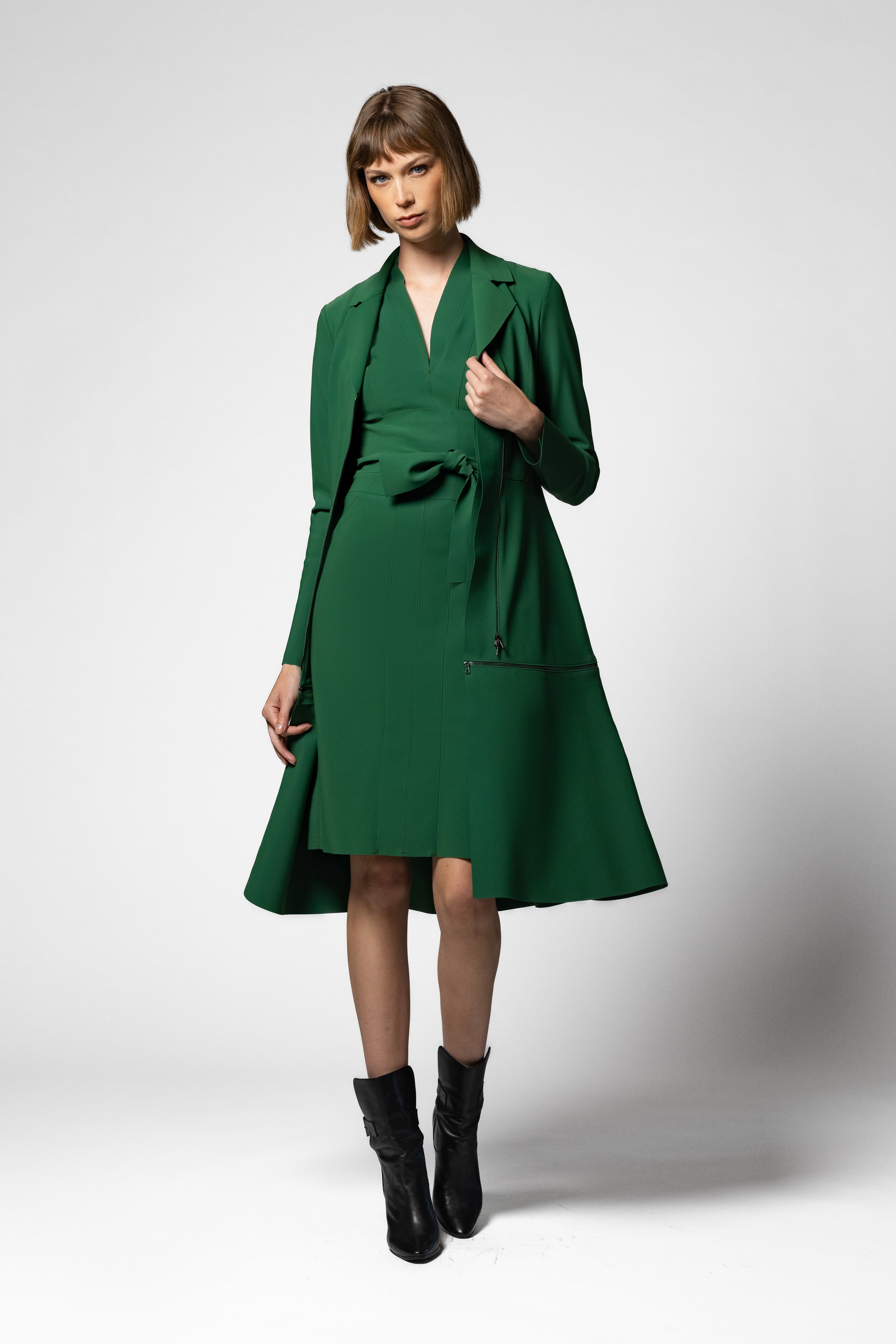 Anais Dress - Pine