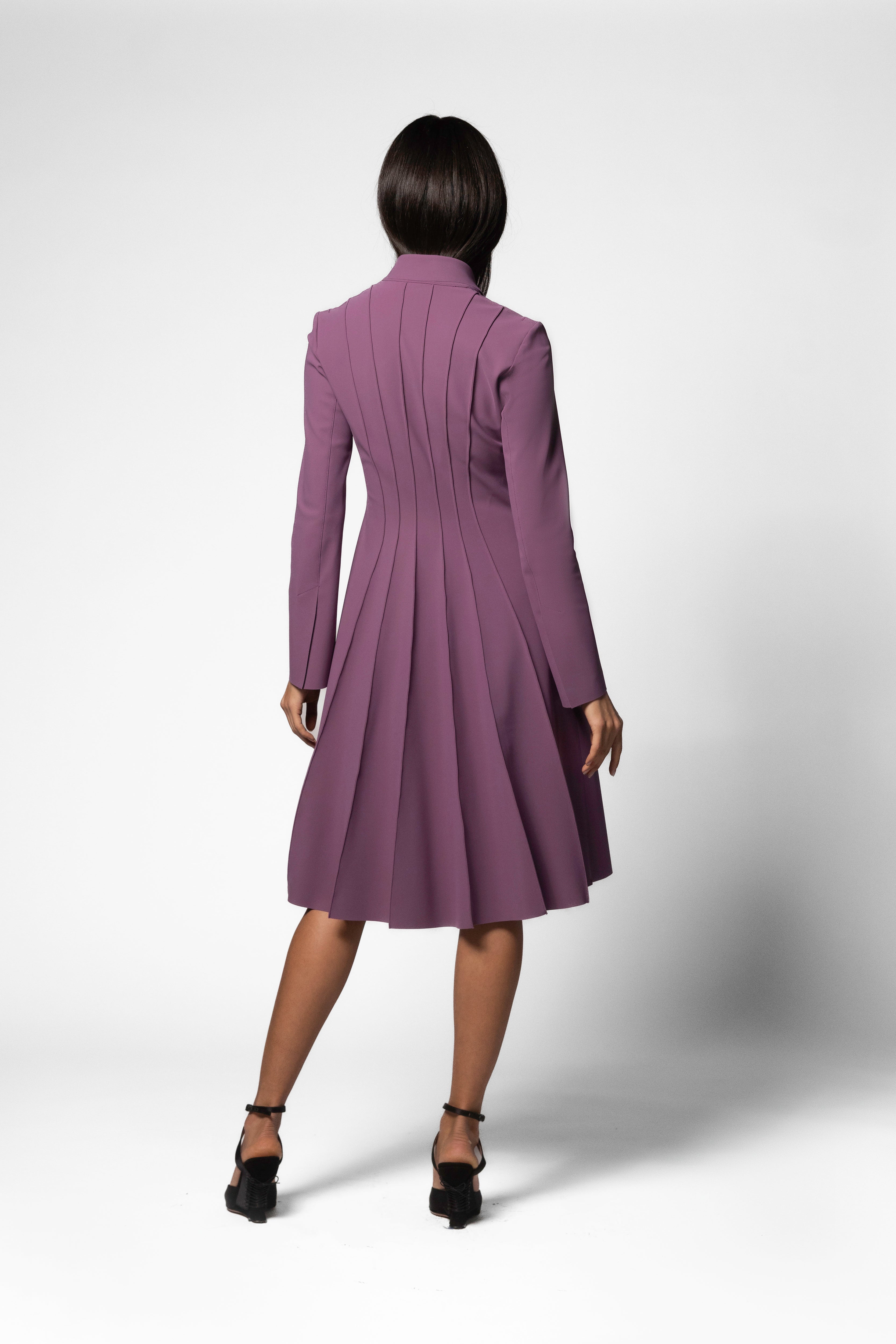 Anzu Coat - Plum