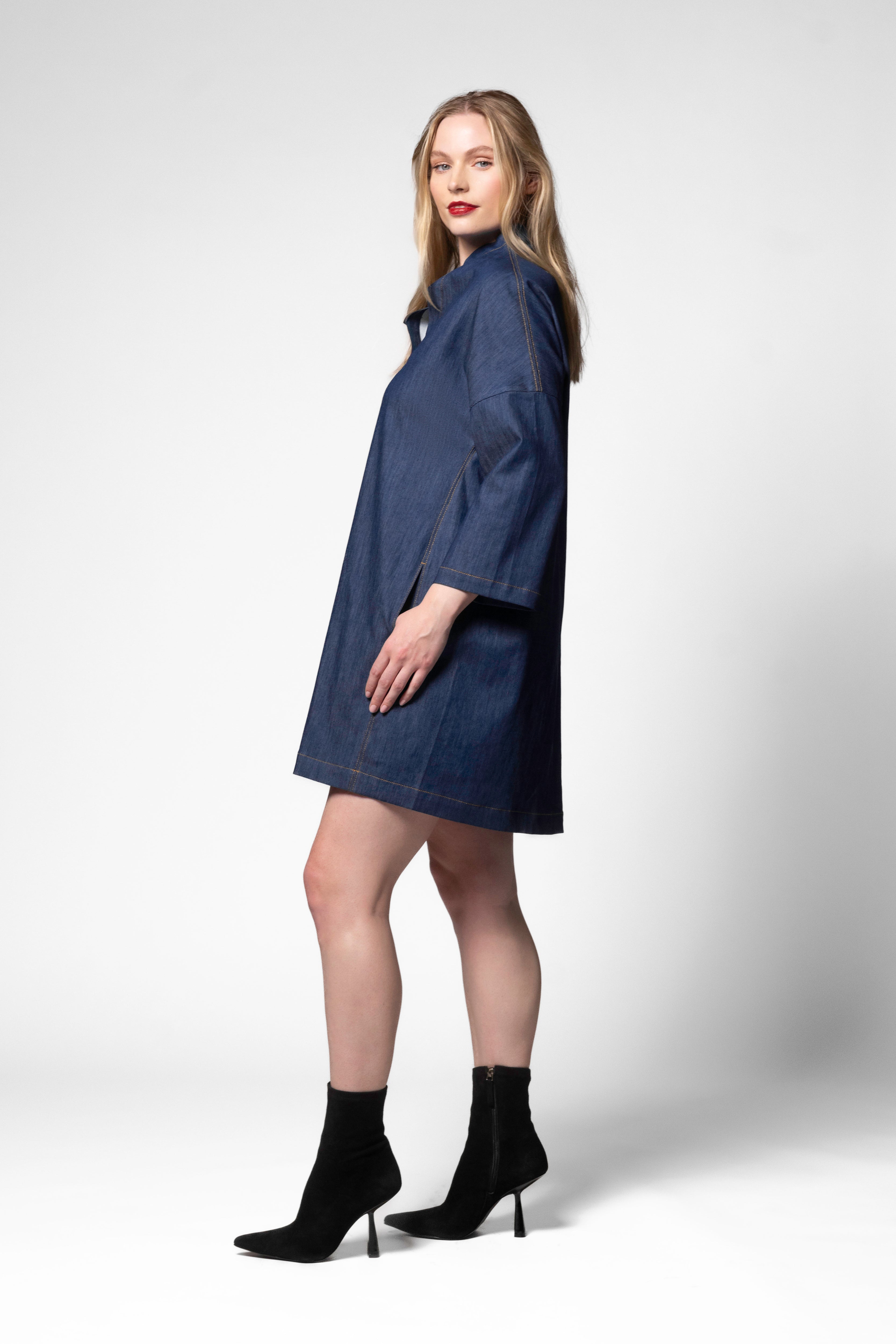 Birkin Mini Tunic - Denim 24