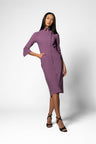 Brosnan Dress - Plum