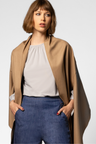 Wool/Cashmere Caress Wrap - Camel