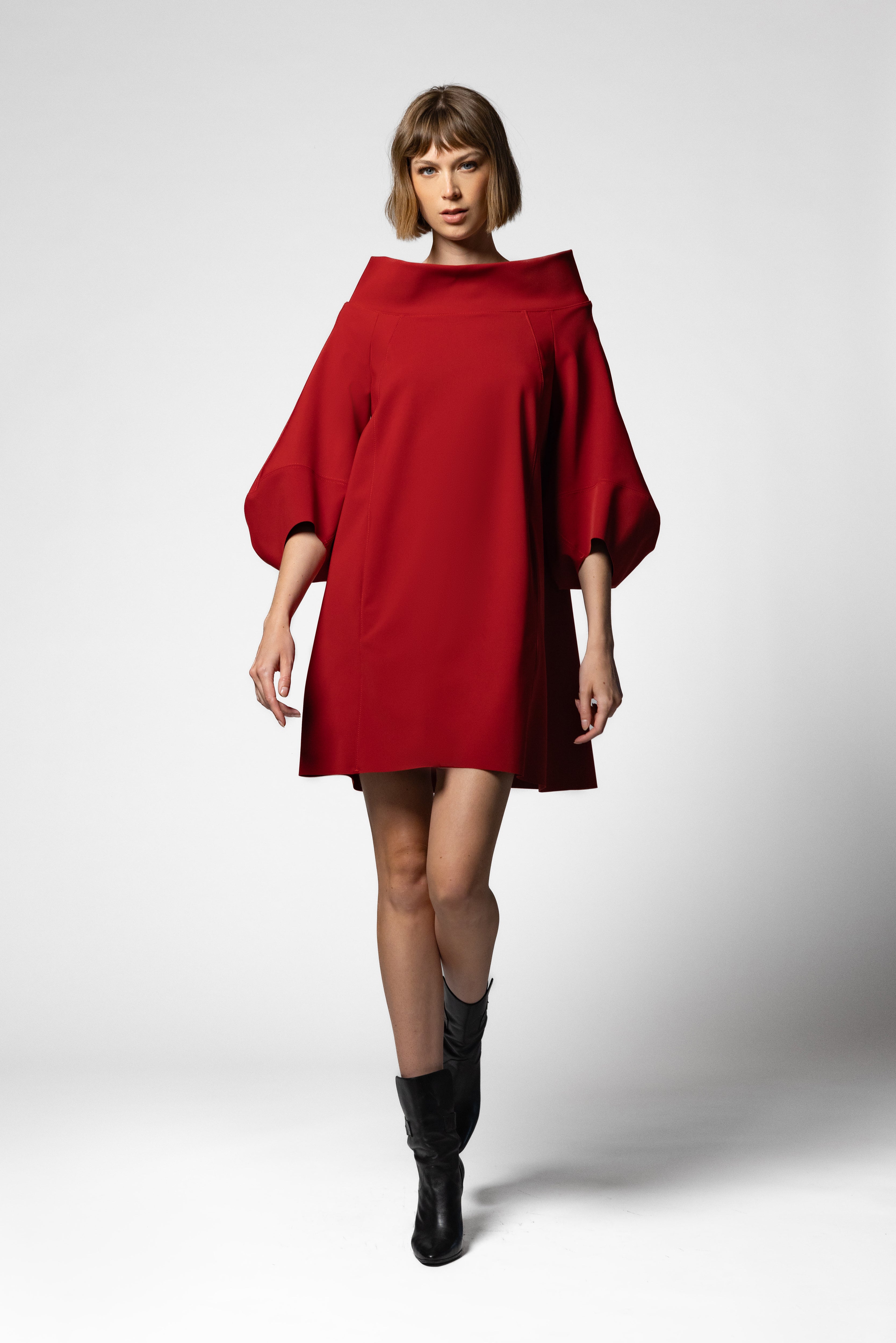 Durga Mini Tunic - Crane