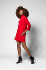 Florence Mini Tunic - Cherry