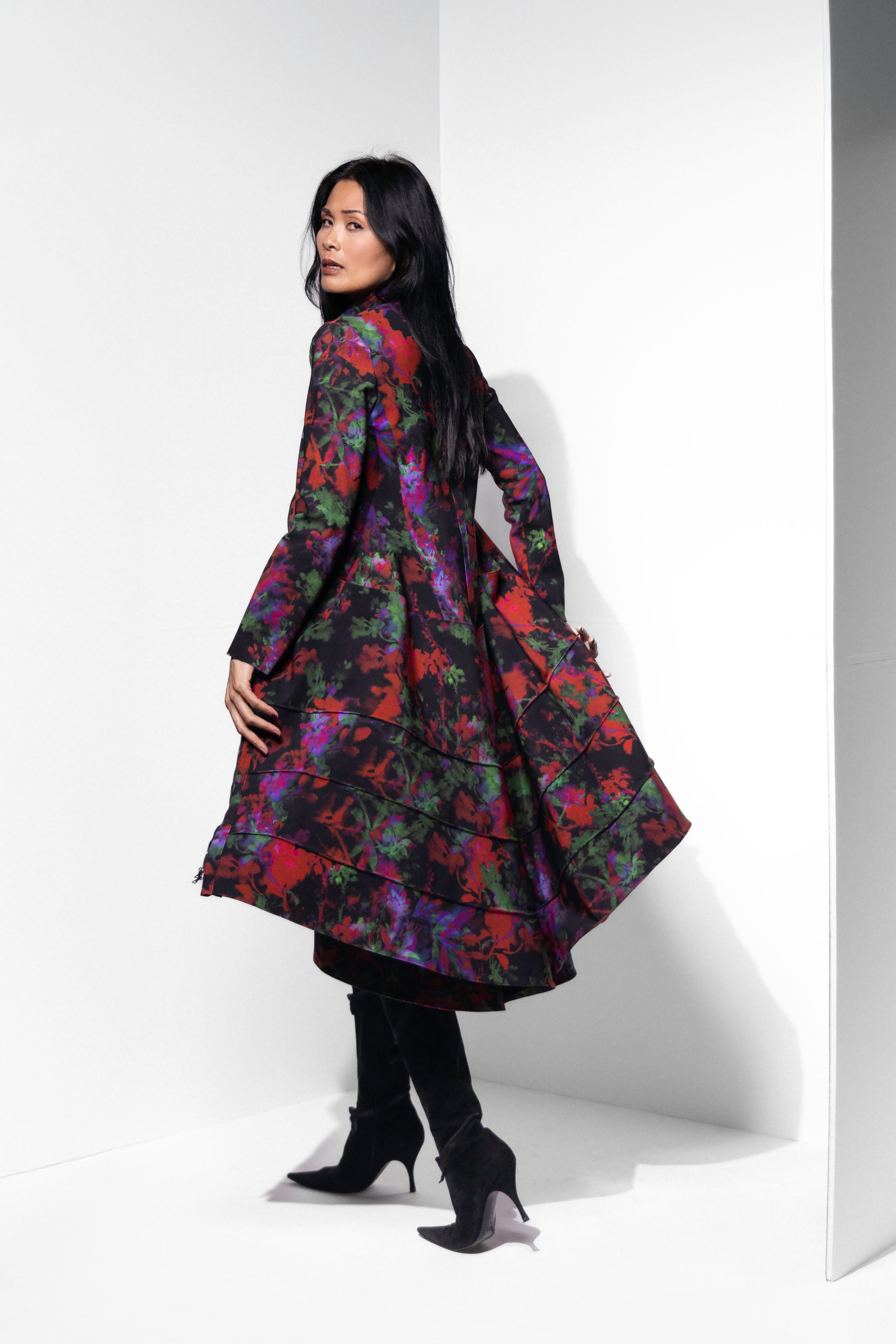 Fumiko Coat - Okazaki Print