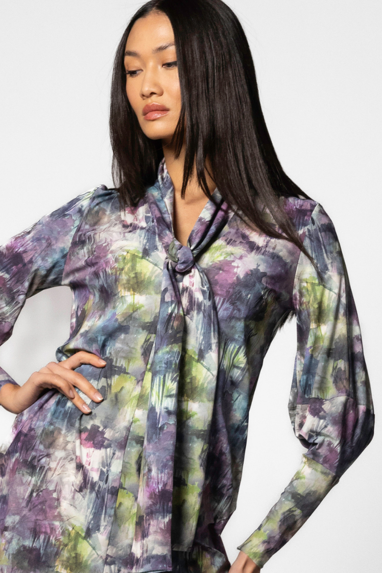 Hikari Mini Tunic - Sapporo Print