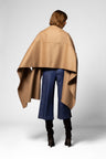 Wool/Cashmere Caress Wrap - Camel