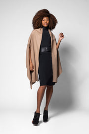 Wool/Cashmere Caress Wrap - Camel