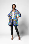 Momoko Coat - Nara Print