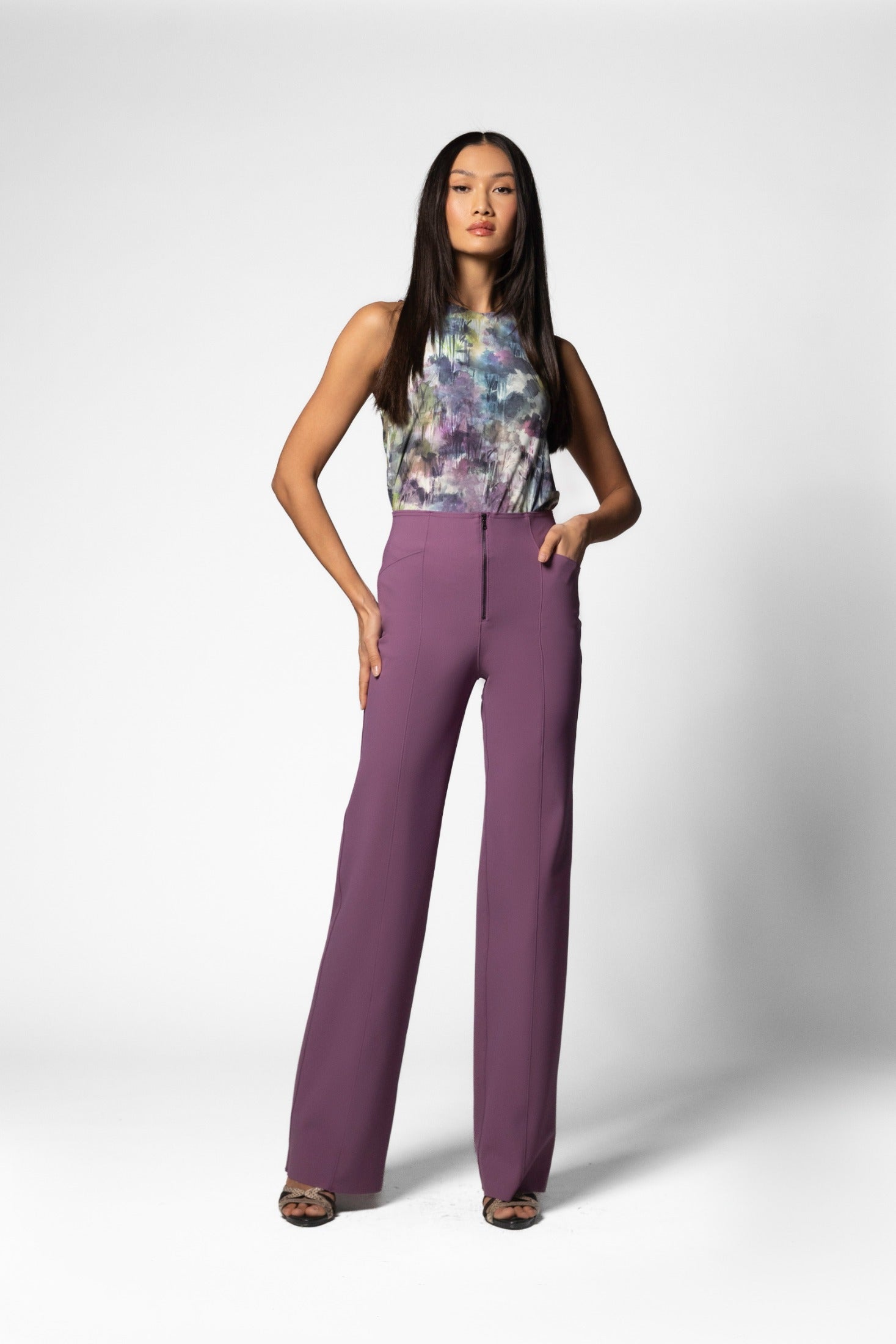 Zadie Pant - Plum