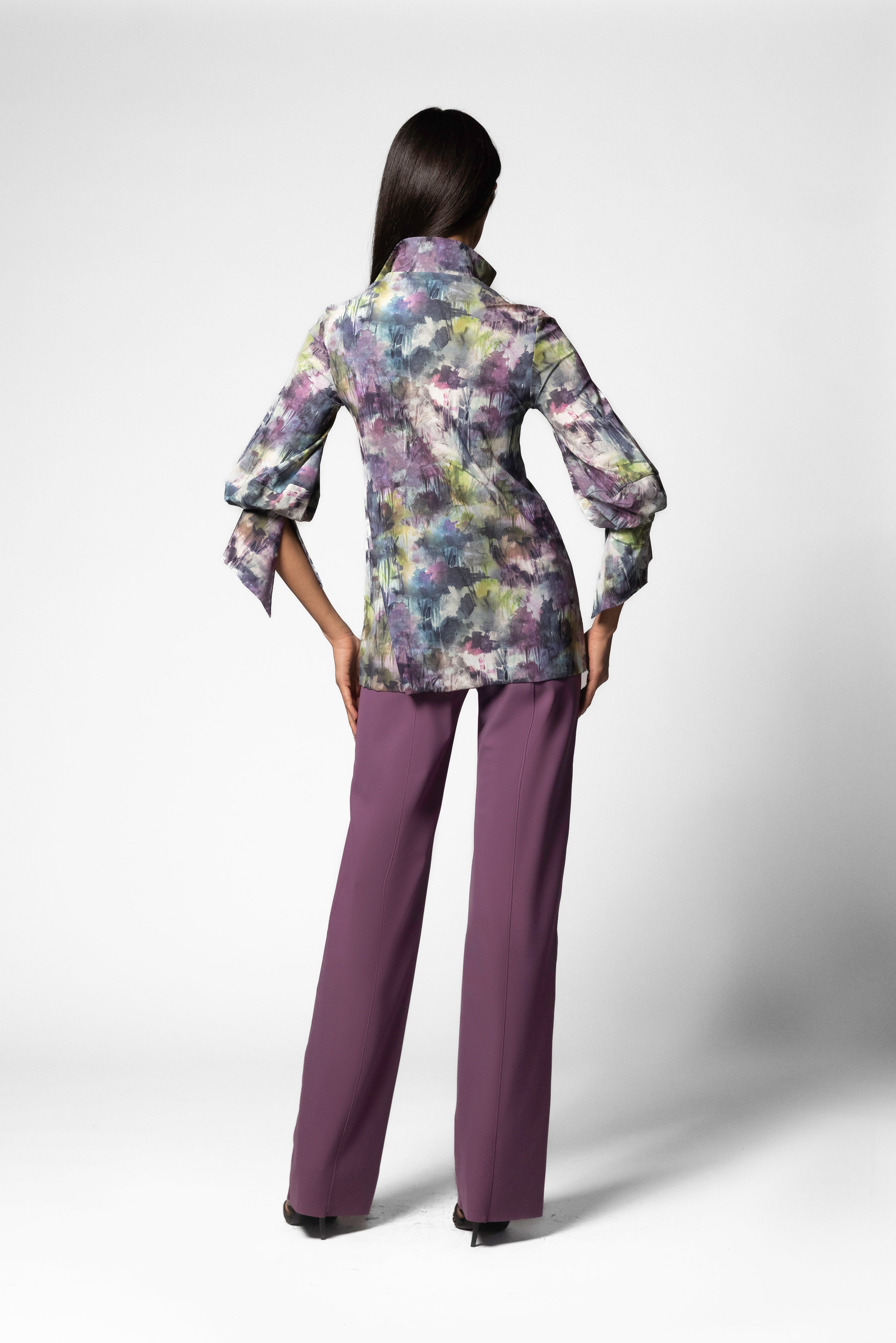 Martina Blouse - Sapporo Print