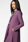 Reefer Coat - Plum