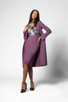 Anzu Coat - Plum