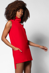 Sharon Mini Tunic - Cherry