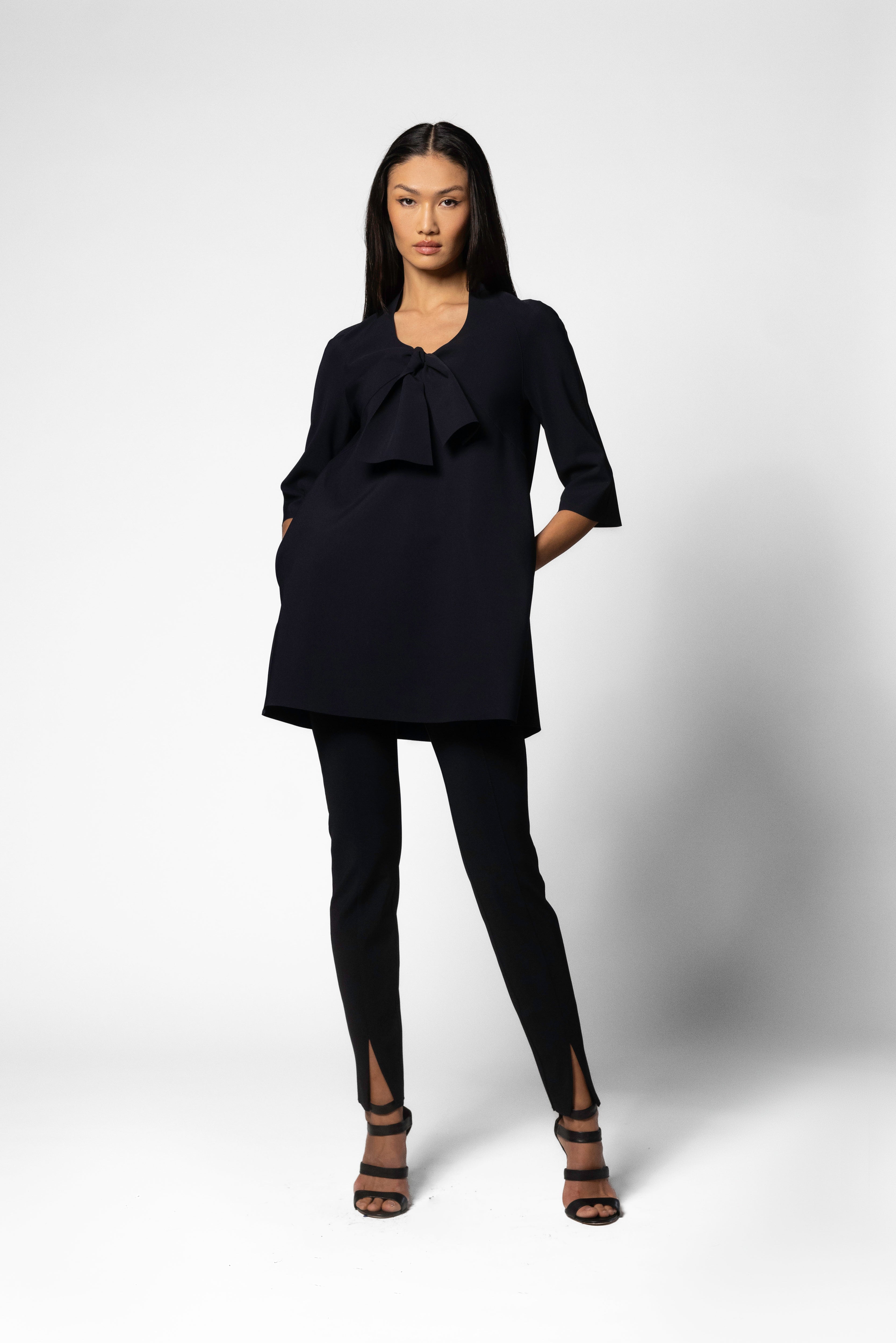 Sugi Mini Tunic - Black