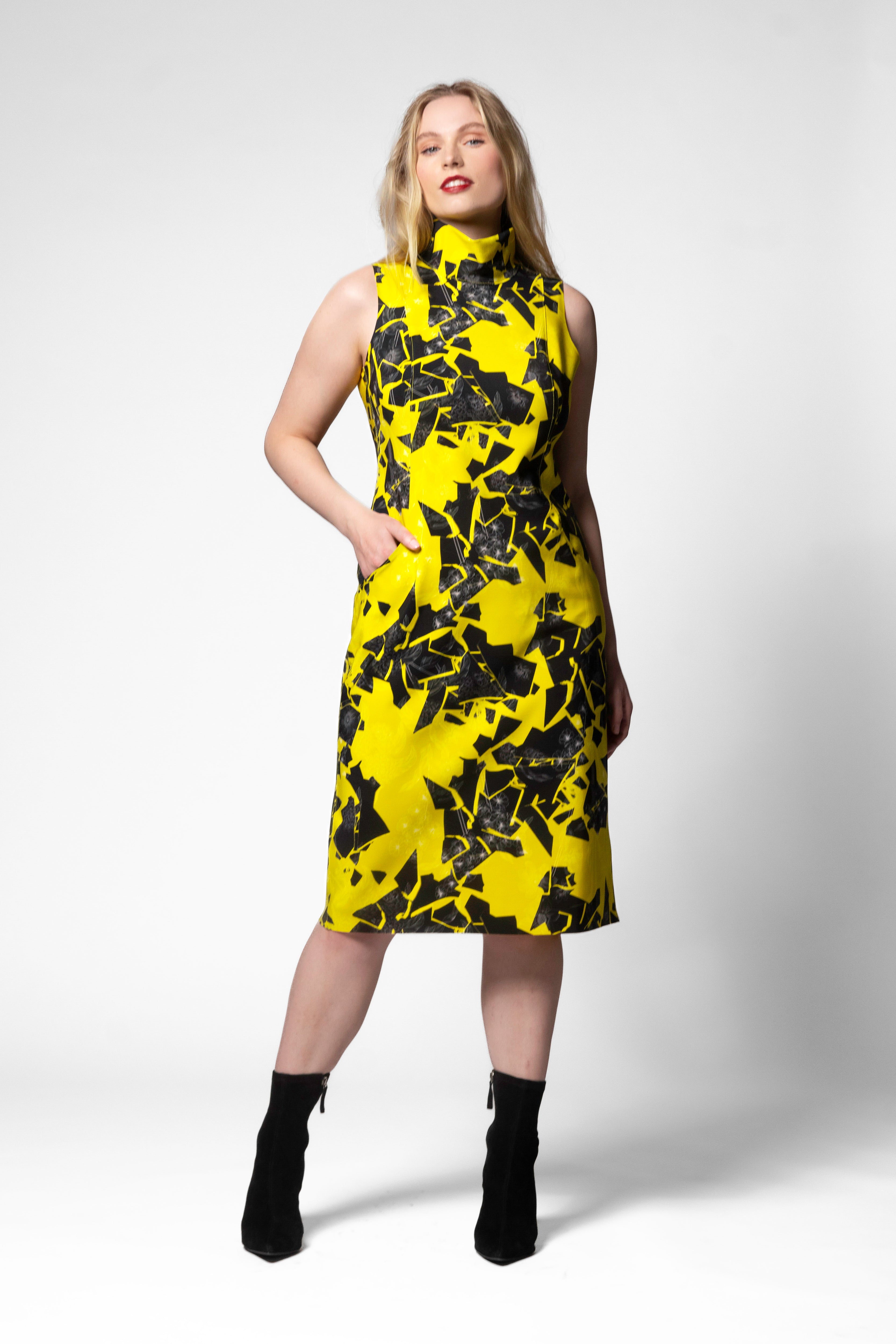 Tabitha 2 Dress - Iwaki Print